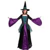 Big girl purple witch dress, stage costume cosplay witch dress, party costume