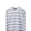 Customellow Grey STripe Long Sleeve T shirT cwTas25215gyx