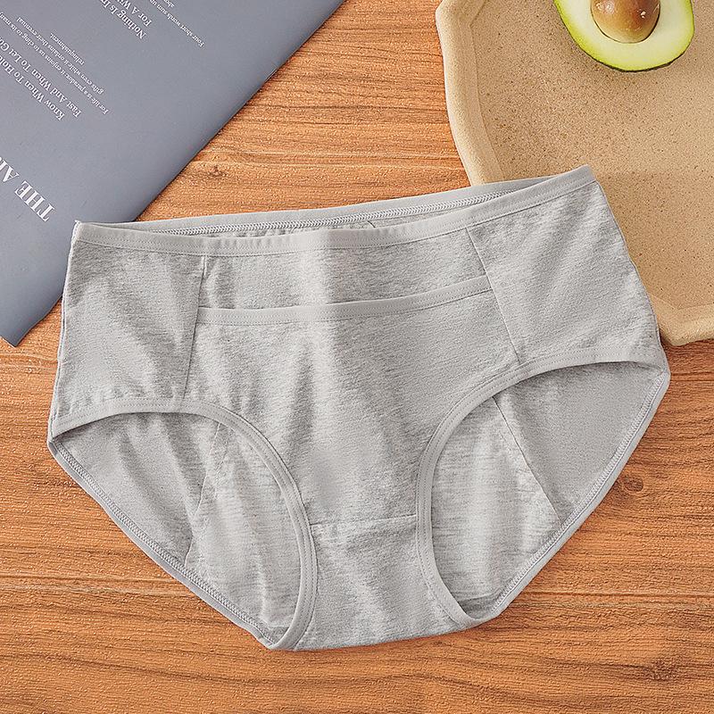 

Физиологическое нижнее белье для женщин, герметичные дышащие шорты на талии, ягодицы, соответствующие цвету шорты, защитные брюки XL светло-серый
