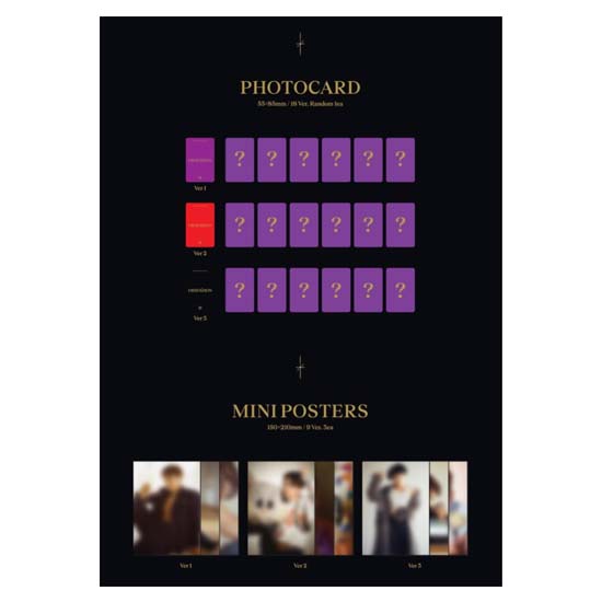 WONHO Single 1st Album OBSESSION