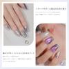 Coikaze Magnetic Color Magnet Gel Magnetic Color Hard To See Magnetic Nail Cat Eye Muted Cat Eye Gel Nail Set Northern Lights Magnetic Nails,