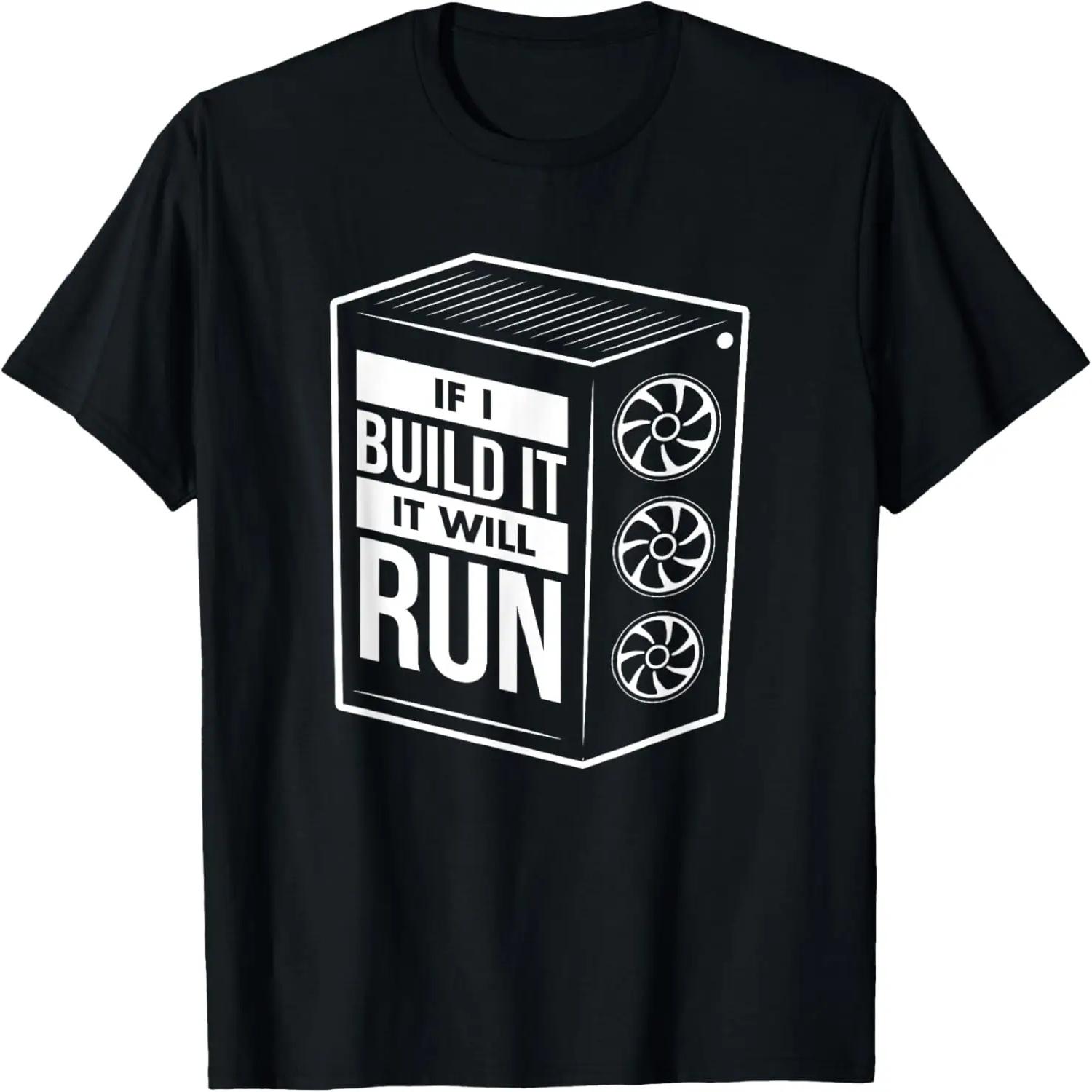 

Funny PC Builder Shirt - Computer Builder & PC Gamer Gift T-Shirt XXXXXL чорний