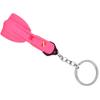 Stylish Silicone Scuba Diver Keychain Elegant Dive Fin Keychain Accessory Flipper Keyrings Bag Decoration for Divers