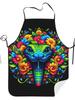 Stealthy Snake Apron Durable Adjustable2D Print Design