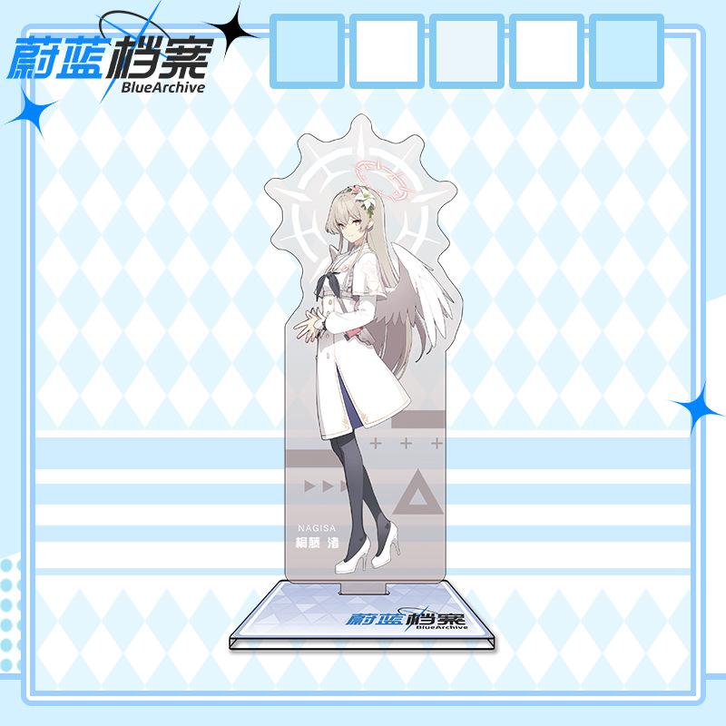 16cm Height Blue Archive Acrylic Stand Character Figurine