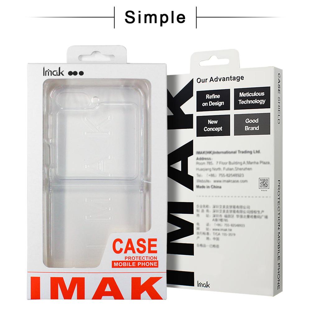 IMAK UX-6 Series for Motorola Razr 60 Ultra 5G Case Airbags Protection Clear TPU Phone Cover