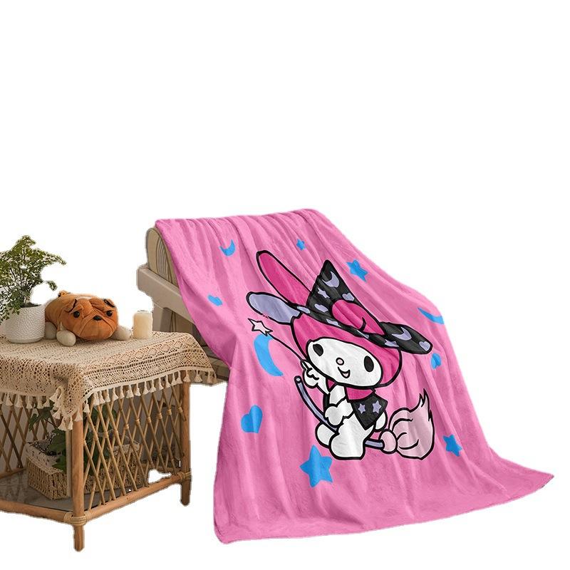 Kulomie Series Flannel Blanket 3D Printed Sofa Blanket Thickened Blanket