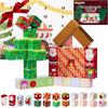 Christmas Magnetic Block Advent Calendar Box Toys 48pcs Children's Educational DIY Magnetic  Christmas Gift Building Toys