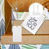 80 Sets Of Hanging Labels For Gift Storage Multi Colored 9X5CM Organizing Purpose