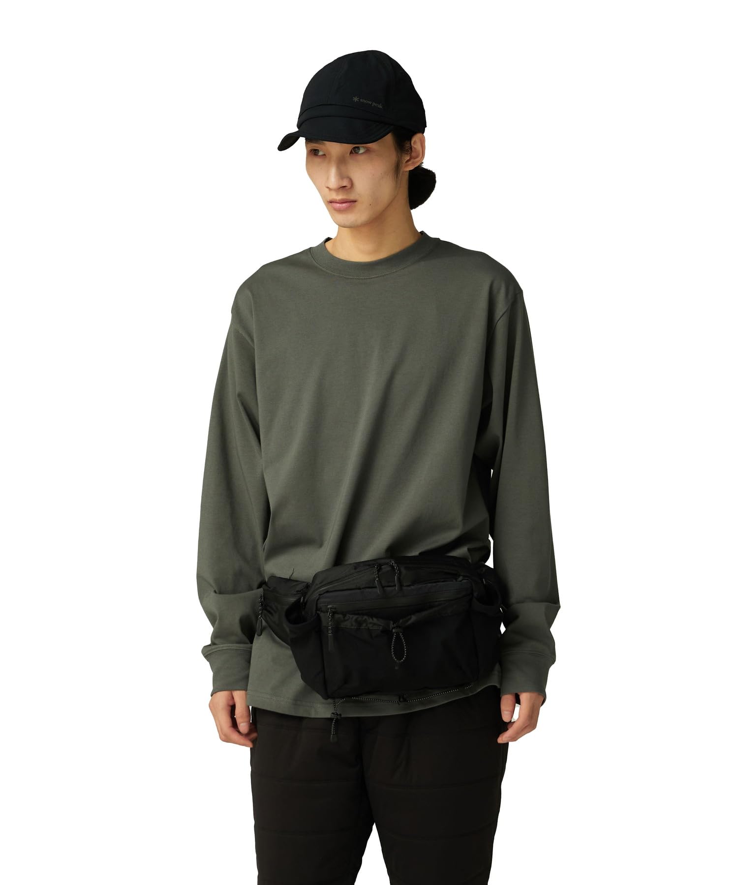 

Snow Peak ALK Waist Bag Shoulder Crossbody Black AC-25AU011 Bag, Bag, Men s/Women s,