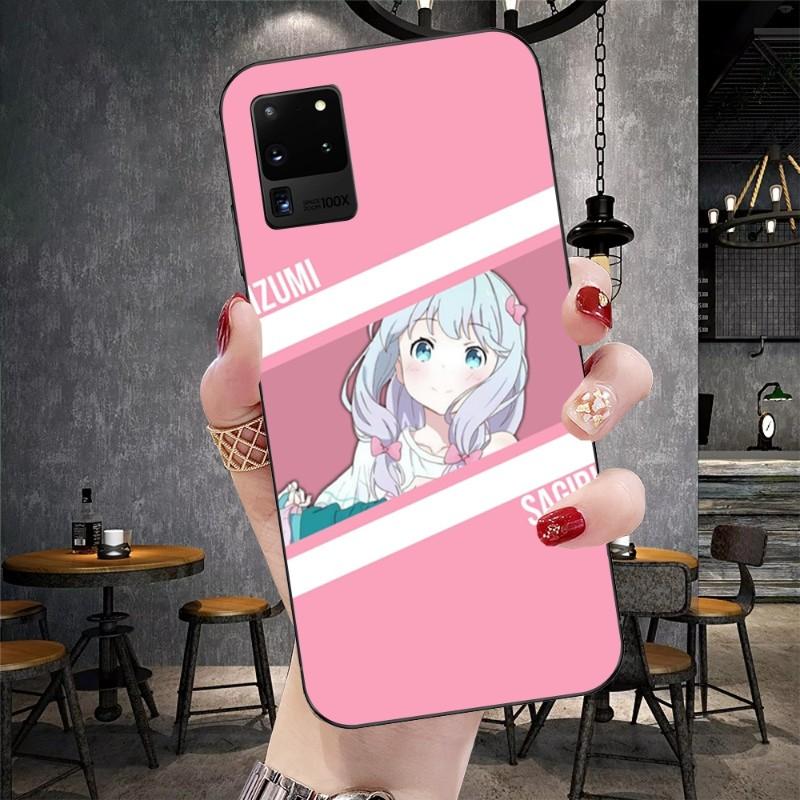 Eromanga Sensei Manga Anime Phone Case For Samsung Galaxy S6 S7 S8 S9 S10 S21 S22 Plus Ultra Soft Black Phone Cover