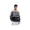 Li-Ning Sport Lifestyle Series Color Block Stand Collar Jacket Unisex Jacket Thunder-Grey AJDSA99-7