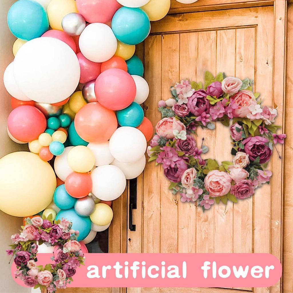 Pfingstrosenkranz Künstliche Blumendekoration Requisiten Display