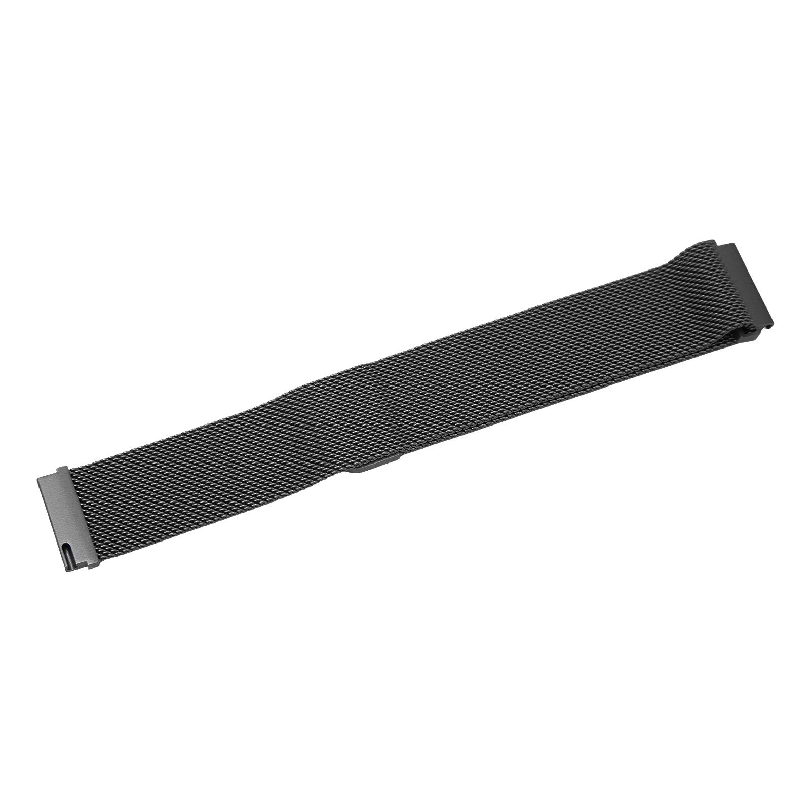 20mm Metal Mesh Watch Band Stainless Steel Quick Relse General Watch Strap for axy Watch for Vivoactive HR for GTS 2