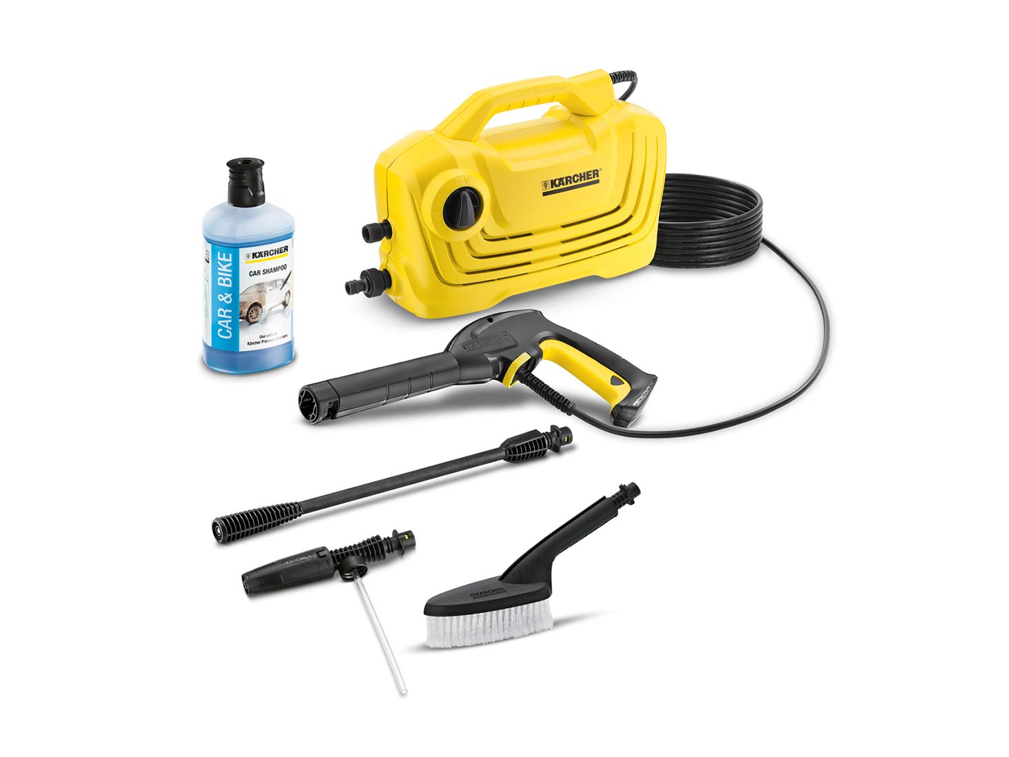 

KARCHER Сетевой шнур Тип Мойка высокого давления K2 Classic Car Kit 1.600-976.0 жёлтый