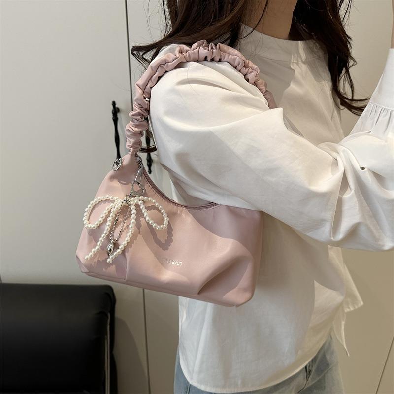 Soft Leather Portable Pleated Cloud Bag Women's New Textured Messenger Bag Versatile Women's Bag Shoulder Bag