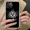 Popular Sci-Fi Foundation Scp F-Foundation For IPhone 17 16 15 14 13 12 11 Pro Max Plus Mini Funda For Transparent Cover