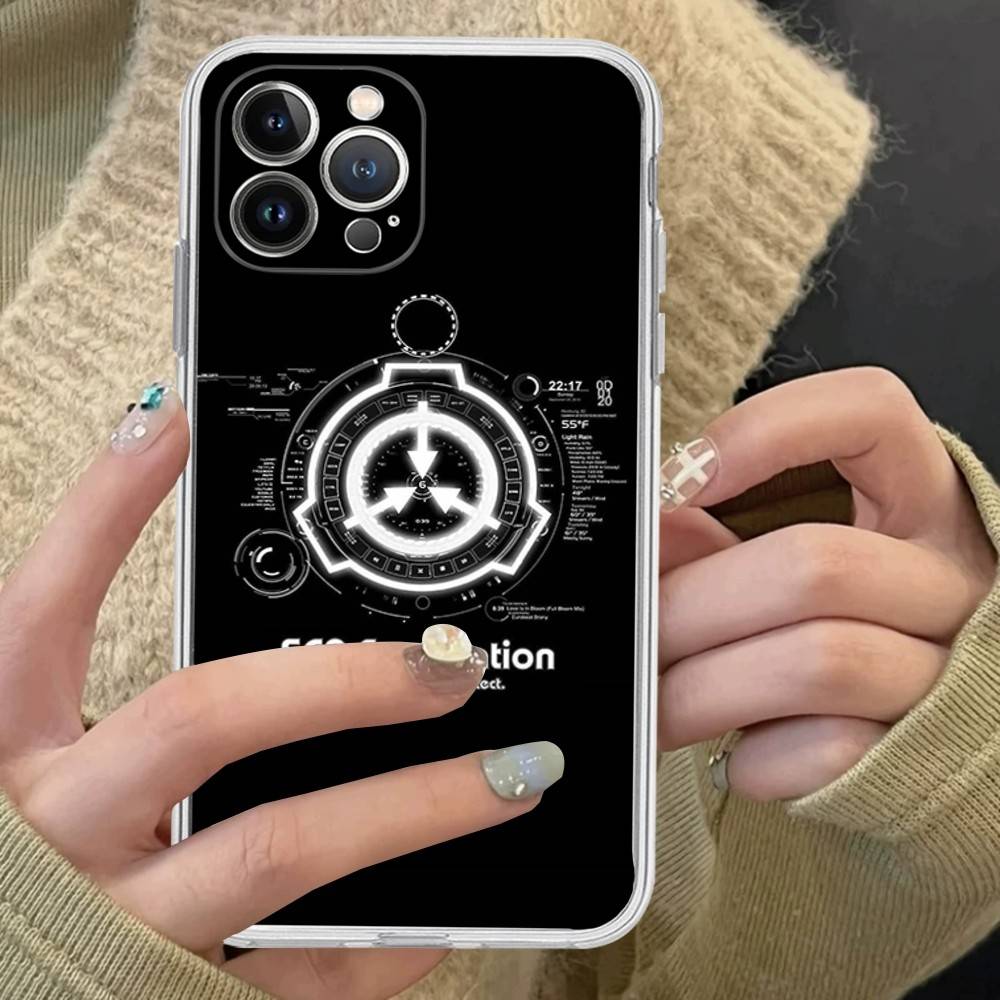 Popular Sci-Fi Foundation Scp F-Foundation For IPhone 17 16 15 14 13 12 11 Pro Max Plus Mini Funda For Transparent Cover