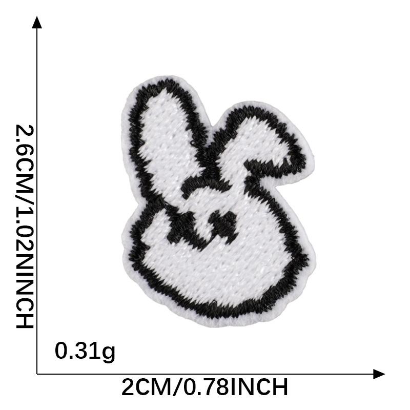 Cartoon Animal & Fruit Embroidered Patch for DIY Accessories and Handbooks