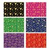 5Pcs Christmas Wrapping Paper Gold Foil Gift Wrap with Holiday Tree Designs Flower Bouquet Packing Paper for DIY Present Packaging