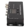 TV Link Modulator Adjustable Support PAL NTSC AV To RF Converter with USB Charge Cable for A V Source Set Top Boxes