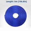 5M Universal Car Door Edge Anti-Collision Strip Shock Absorbing Anti-Scratch Trim 5 Optional Colors Durable Car Exterior Parts Interior Mirrors 6