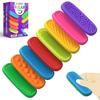 Children's Decompression Toy Colorful Sensory Strips Suction Cup Double-sided Sensory Strips