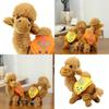 Adorable Desert Camel Plush Toy Soft Stuffed Animal Souvenir For Kids 15cm Pp Cotton