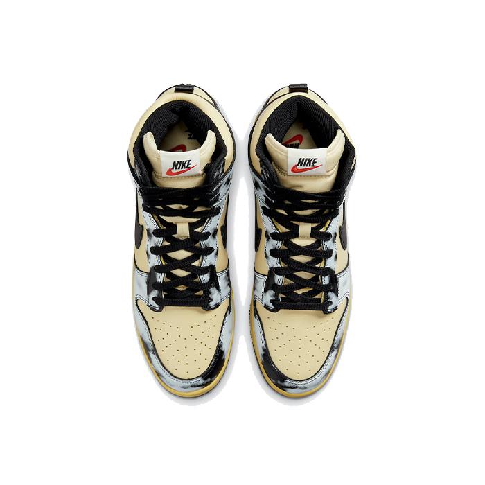 Nike Dunk High 1985 'Black Acid Wash' Unisex Sneakers