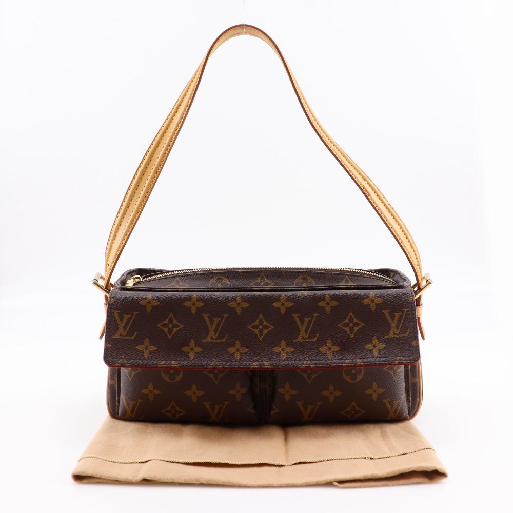 Louis Vuitton Viva Cite MM Shoulder Bag DU0074 Monogram Monogram Canvas Women Used
