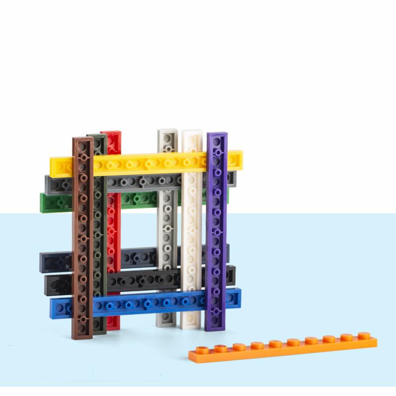 20 Pieces of Bulk Small Particle 1x10 Plate 4477 MOC Building Block Low Board Accessories Building Block Castle Toys
