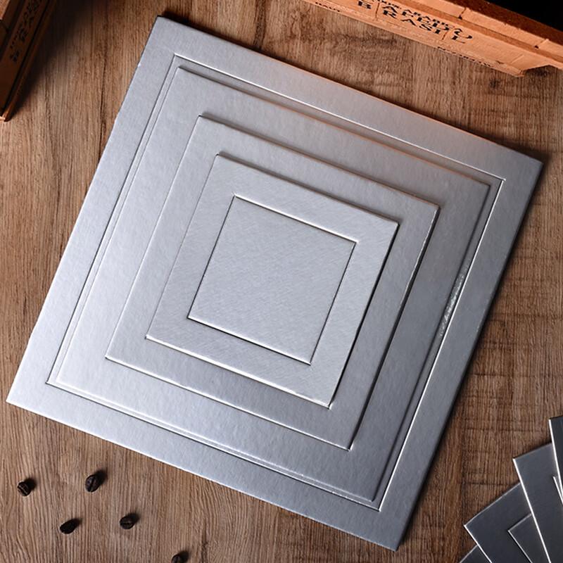 

Квадратные белые картонные подложки для торта (10-Pack)