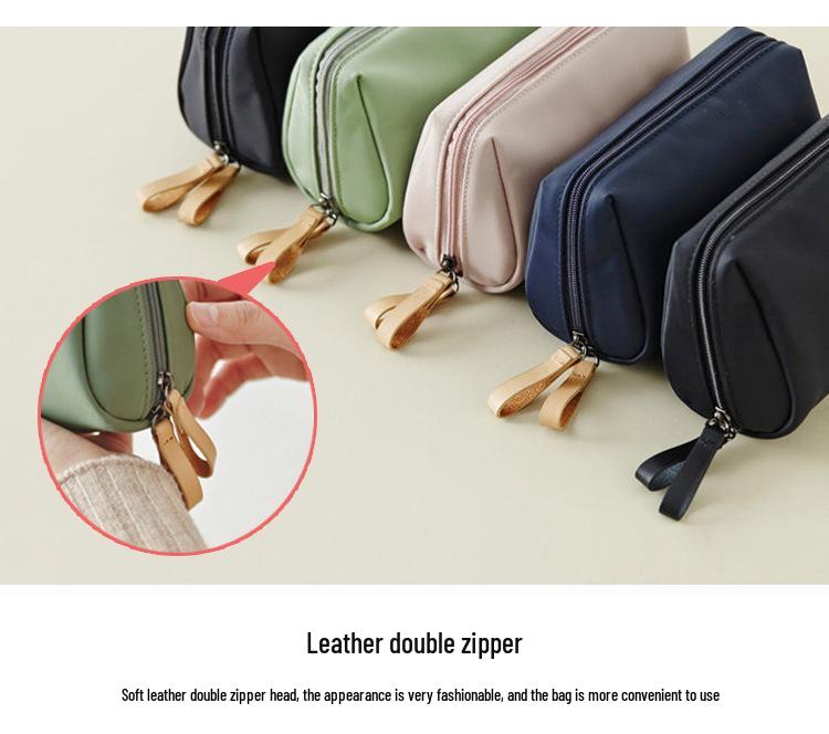 Lippenstift & Make-up Reise-Clutch im koreanischen Stil - Tragbare, einfache & exquisite Mini-Kosmetikaufbewahrungstasche