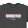 MONTBELL Japanese Style Lettered Round Neck Short Sleeve T-Shirt Unisex