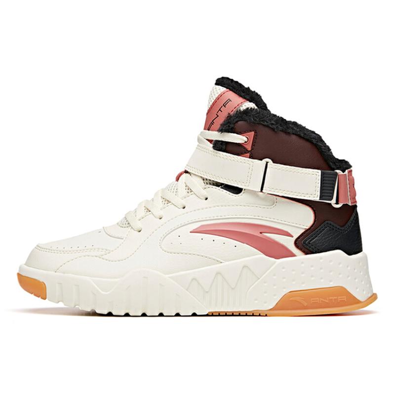 Anta Coverage Thermal Slip Resistant High Top Skateboard Shoes Women s Sneakers 36 2800₽