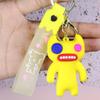 Ugly Cute Funny Tooth Monster Keychain Plush Doll Creative Backpack Pendant Ornament Lovely Small Figure Toy