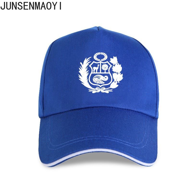 Men Women Baseball Cap Peru Peruvian Coat of Arms White Slim Fit Tops Unisex Fashion Snapback Trucker Cap Hip Hop Hats