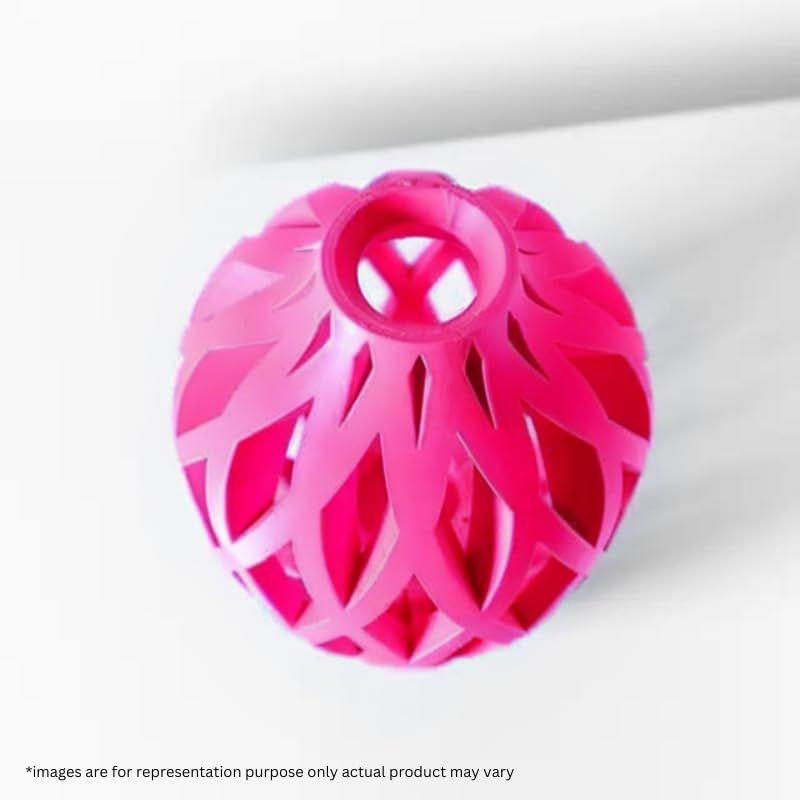 The Oyster Vase  - Elegant 3D Printed Decor Eco-Friendly PLA, Perfect for Modern Interiors (Heather Pink)