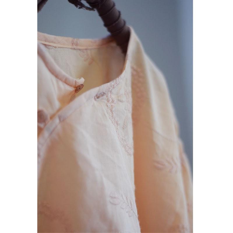 Johnature Женская весенняя стирка с вышивкой — фото 7