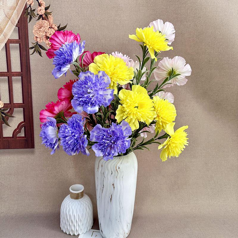 Flower Artificial Gaillardia Aristata Wedding Hotel Restaurant Decoration Room