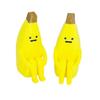 3D Printed Anxious Banana: Blue & Green Funny Ornament