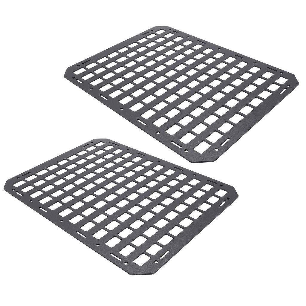 Car Seat Back   Molle Panels Gear Holder Seat Back Mount Rack Modular Storage Plate   for SUVs Trucks Pickups