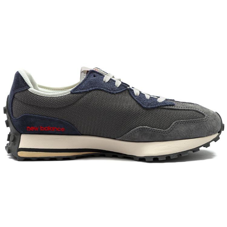 New Balance 327 Archive Pack - Castlerock Unisex-Sneaker Grau Marineblau MS327MD