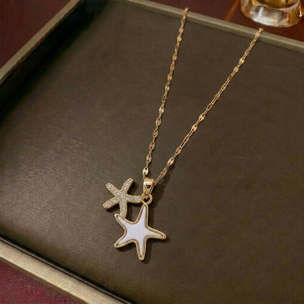 Devil's Eye Japanese Korean Style Women's Pendant Necklace - Sweet and Cool Clavicle Chain