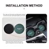 1pair Car Coaster Water Cup Seat Non-slip Mat accessories For BMW 1 2 3 5 7 Series X1 X2 X3 X4 X5 X6 G20 G30 G11 G12