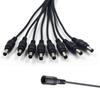 Xiaomi 1-3Pcs 1 To 2/8Way 5.5*2.1mm Output DC Power Splitter Cable 5V 12V Power Adapter Connector Cord For CCTV Camera LED Strip Lights