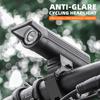 Aluminum Alloy Bright Bicycle Light Multifunctional USB Rechargeable Bike Front Light Waterproof
