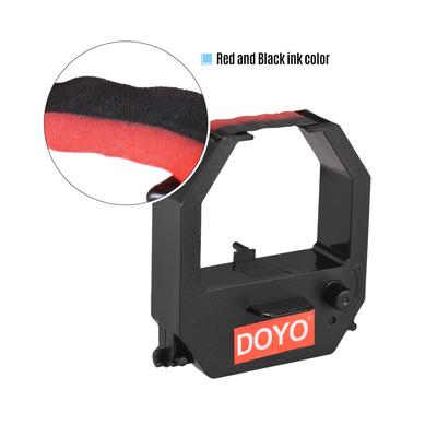 DOYO Time Clock Ribbon Cartridge Red Black Ink Colors for Office Electronic
