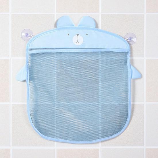 Baby Bath Mesh Toy Storage Bag - Hanging Basket Organizer for Bathroom