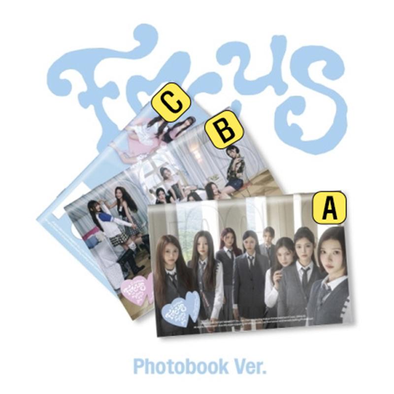 [Pre-order] Hearts2Hearts - MINI 1ST ALBUM [FOCUS] Photobook Ver. (Online Benefit)